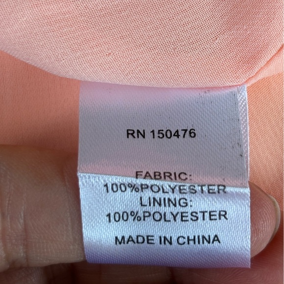 Crosby by Mollie Burch Long Flowing Bell Sleeve Dress with Cutout Details Size M - Picture 6 of 7